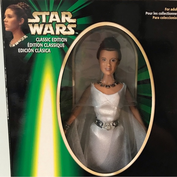 Star Wars Episode IV Classic Princess Leia Ceremonial Gown (1999) Portrait Doll - Picture 2 of 10